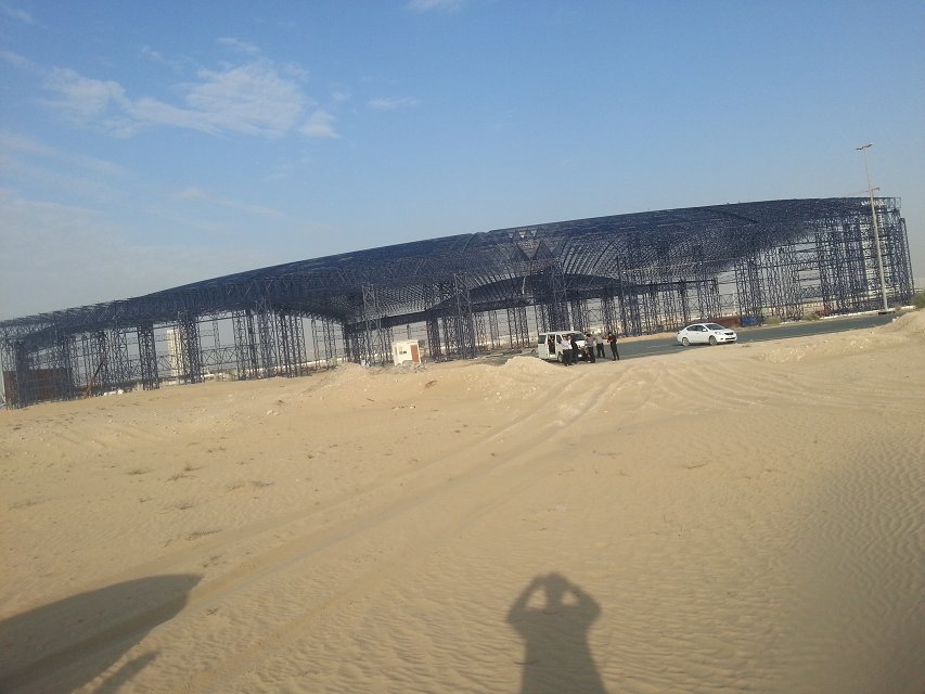 崇文大型场馆网架工程