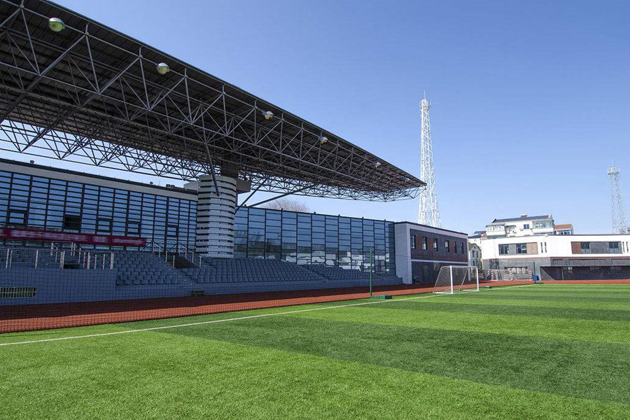 崇文体育场看台网架工程